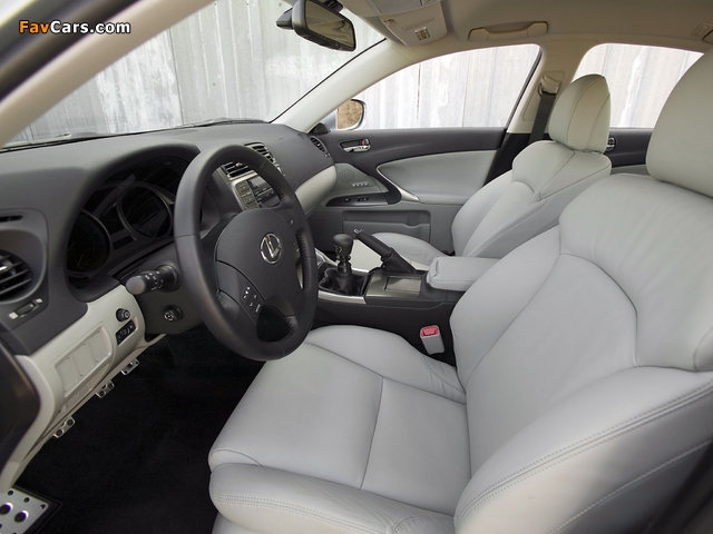 Lexus IS 250 AWD (XE20) 2008–10 wallpapers (640 x 480)
