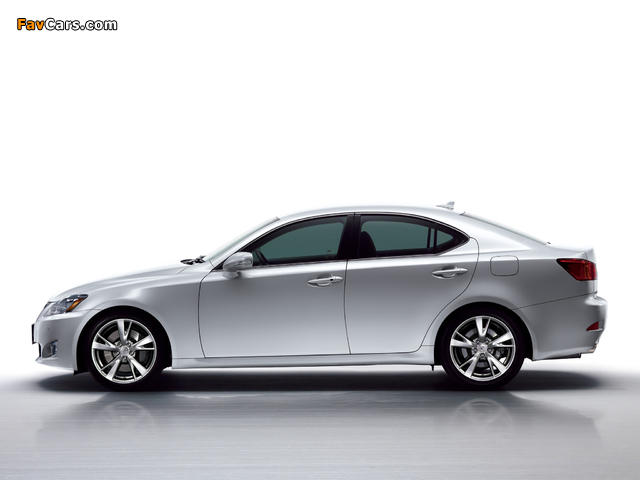 Lexus IS 350 JP-spec (XE20) 2008–10 wallpapers (640 x 480)