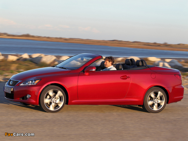 Lexus IS 250C EU-spec (XE20) 2010 wallpapers (640 x 480)