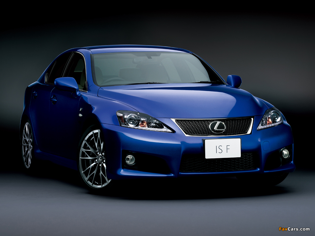 Lexus IS F JP-spec (XE20) 2010–13 wallpapers (1024 x 768)