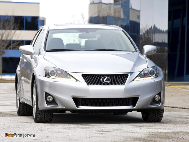 Lexus IS 350 AWD (XE20) 2010–13 wallpapers (640 x 480)