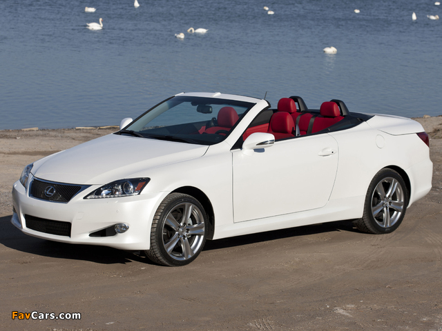 Lexus IS 250C Special Edition (XE20) 2011–12 wallpapers (640 x 480)