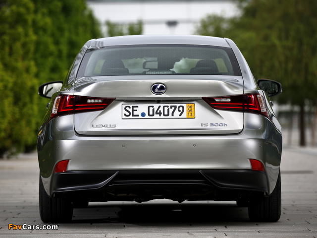 Lexus IS 300h EU-spec (XE30) 2013 wallpapers (640 x 480)