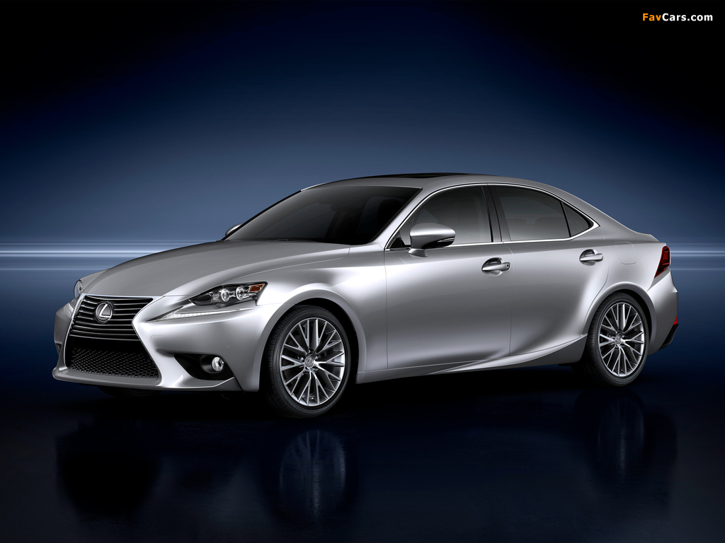 Lexus IS 350 (XE30) 2013 wallpapers (1024 x 768)