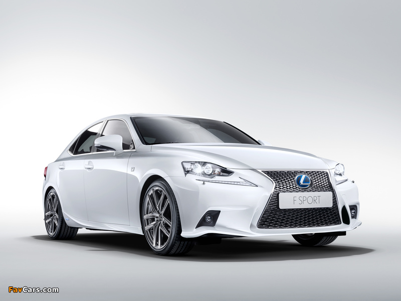 Lexus IS 300h F-Sport EU-spec (XE30) 2013 wallpapers (800 x 600)