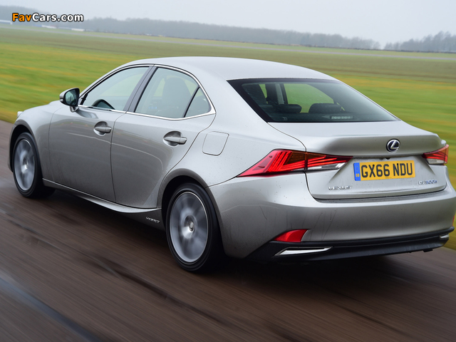 Lexus IS 300h UK-spec (XE30) 2016 wallpapers (640 x 480)