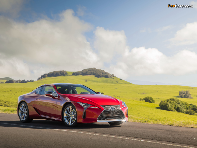 Lexus LC 500 North America 2017 wallpapers (800 x 600)