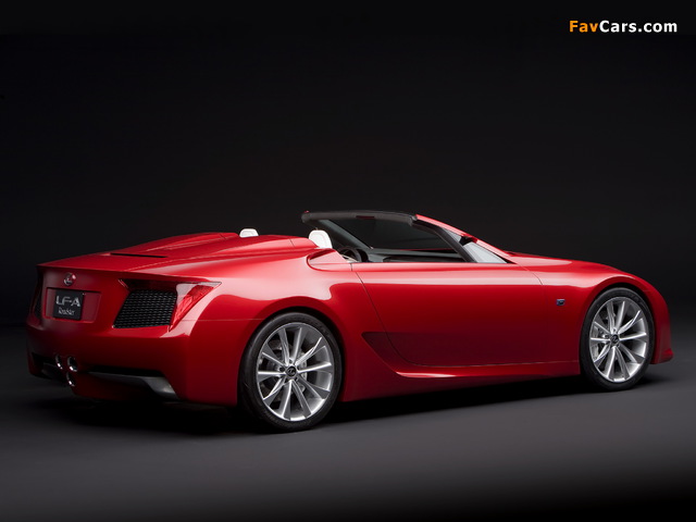 Images of Lexus LF-A Roadster Concept 2008 (640 x 480)