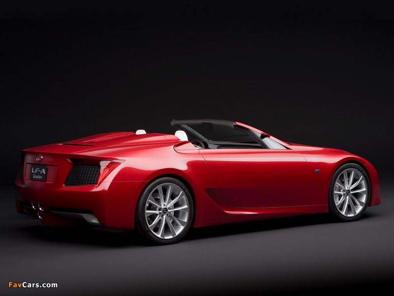 Images of Lexus LF-A Roadster Concept 2008 (800 x 600)
