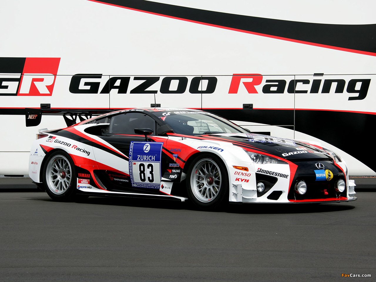 Images of GAZOO Racing Lexus LF-A 24-hour Nürburgring 2009–12 (1280 x 960)