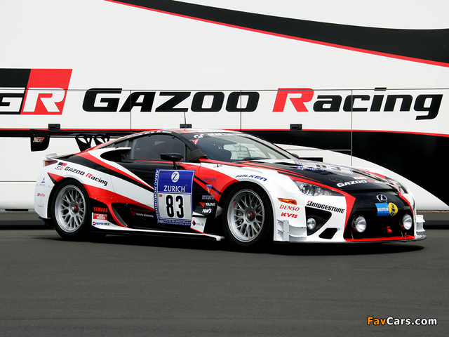 Images of GAZOO Racing Lexus LF-A 24-hour Nürburgring 2009–12 (640 x 480)