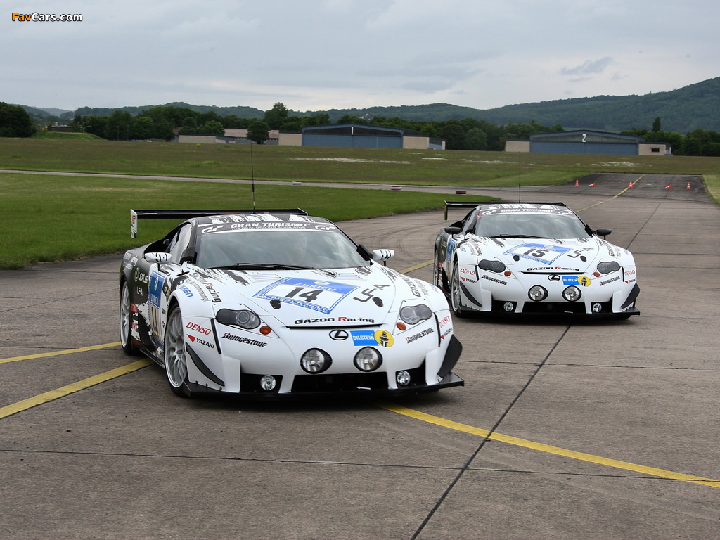 Images of GAZOO Racing Lexus LF-A 24-hour Nürburgring 2009–12 (1024 x 768)