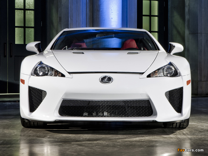 Images of Lexus LFA 2010–12 (800 x 600)