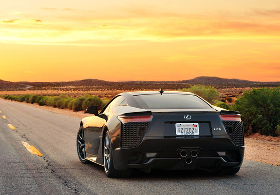 lexus lfa wallpaper yellow