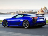 Images of Lexus LFA AU-spec 2011–12