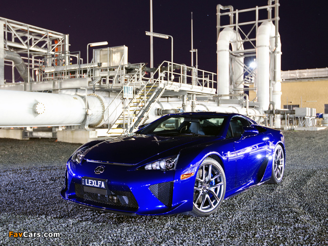 Images of Lexus LFA AU-spec 2011–12 (640 x 480)