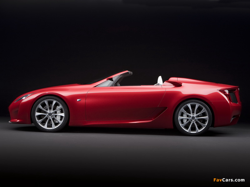 Lexus LF-A Roadster Concept 2008 images (800 x 600)