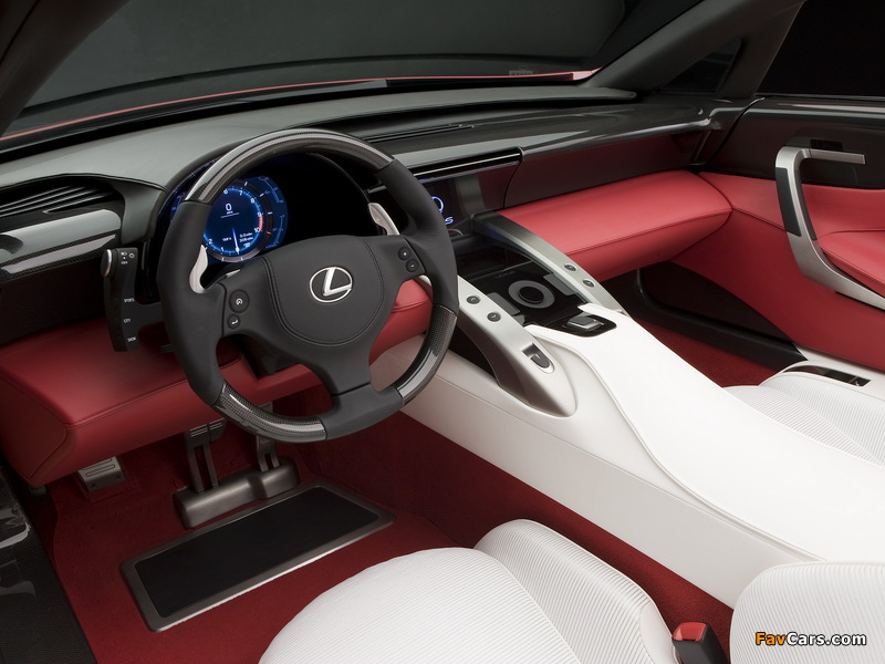 Lexus LF-A Roadster Concept 2008 wallpapers (800 x 600)