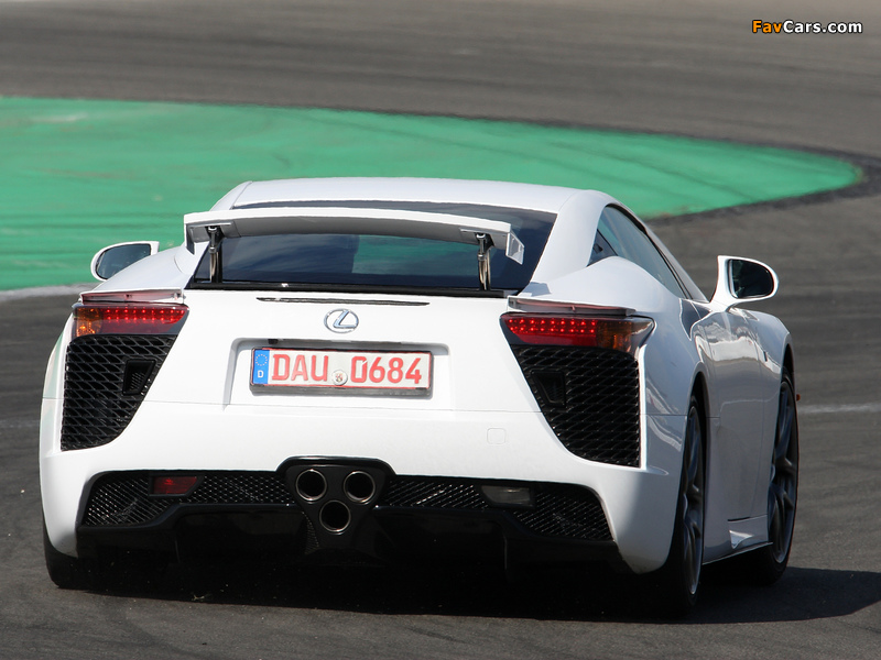 Lexus LFA Prototype 2009 photos (800 x 600)