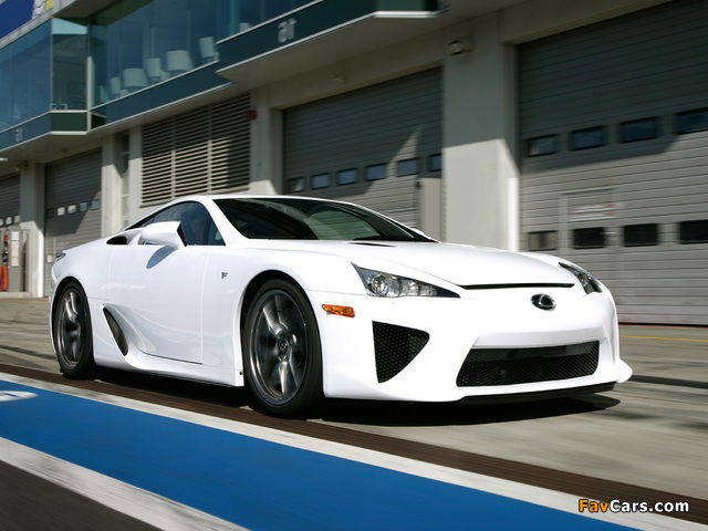 Lexus LFA Prototype 2009 pictures (640 x 480)