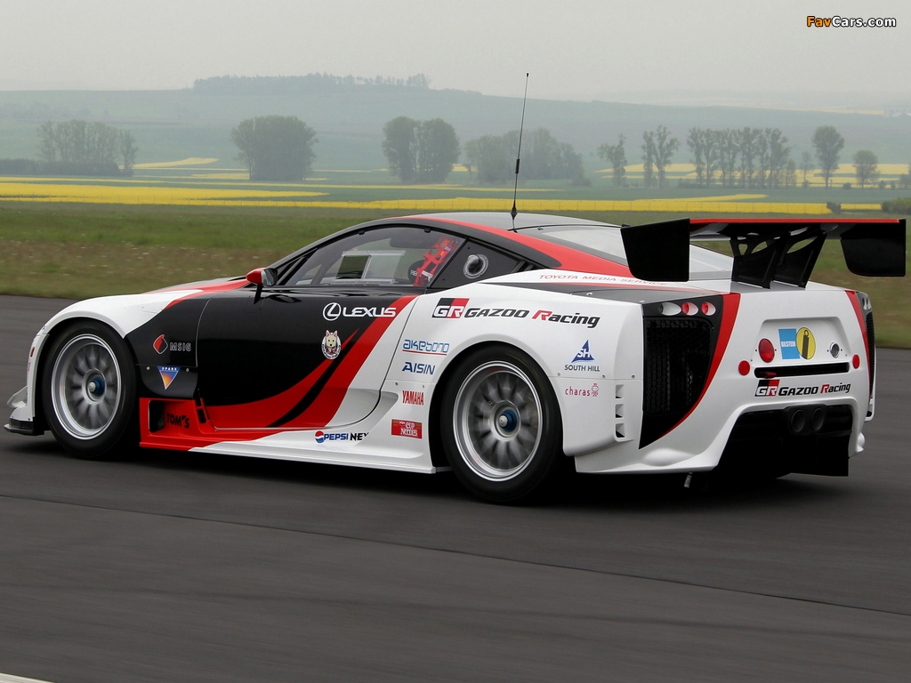 GAZOO Racing Lexus LF-A 24-hour Nürburgring 2009–12 pictures (1024 x 768)