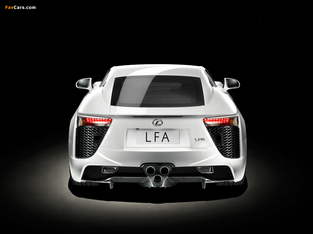 Lexus LFA 2010–2012 photos (1024 x 768)