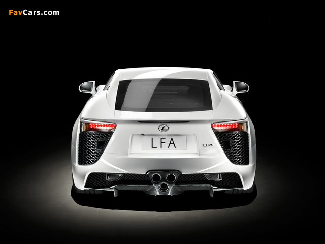 Lexus LFA 2010–2012 photos (640 x 480)