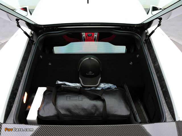 Lexus LFA Nürburgring Performance Package US-spec 2010–12 pictures (640 x 480)