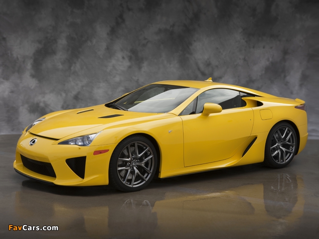 Lexus LFA US-spec 2010–12 pictures (640 x 480)