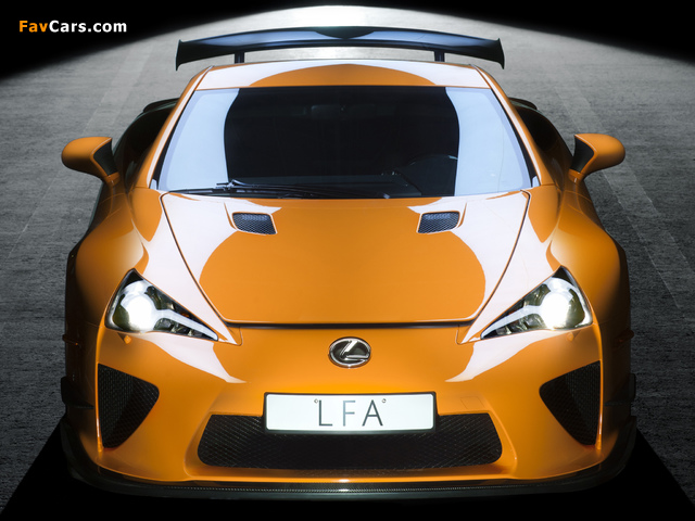 Lexus LFA Nürburgring Performance Package 2010–12 pictures (640 x 480)
