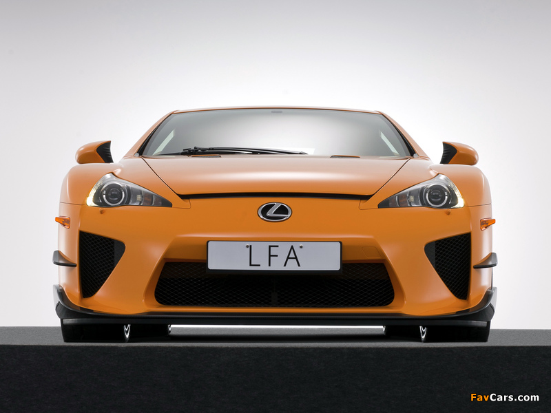 Lexus LFA Nürburgring Performance Package 2010–12 wallpapers (800 x 600)