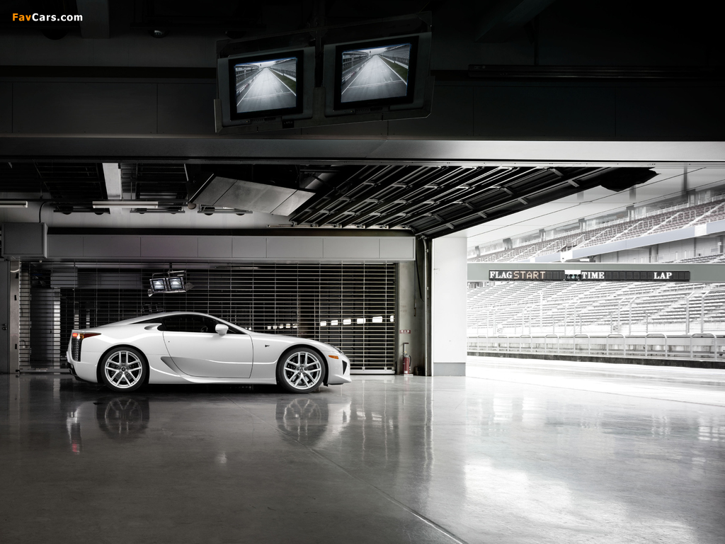 Lexus LFA 2010–2012 wallpapers (1024 x 768)