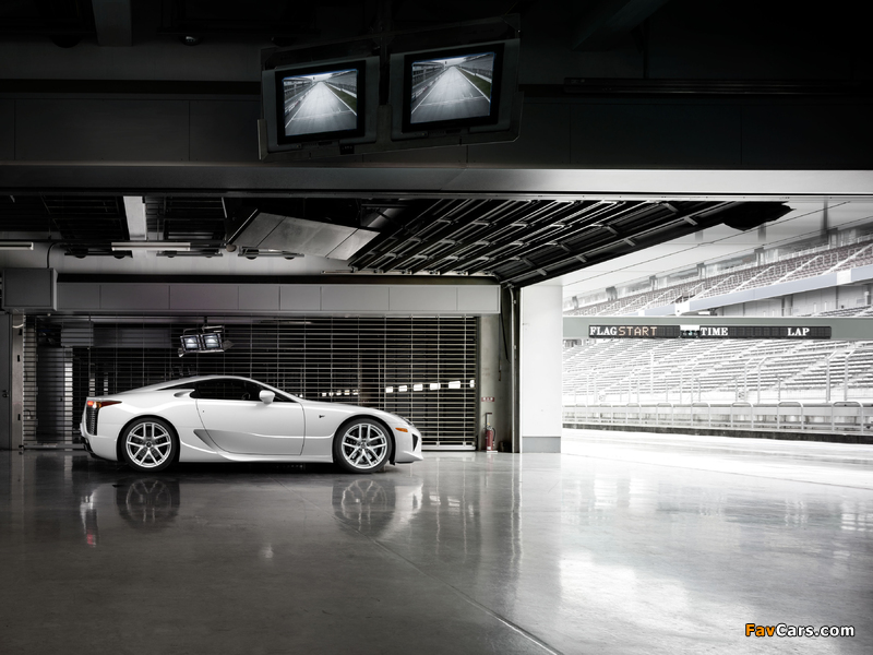 Lexus LFA 2010–2012 wallpapers (800 x 600)