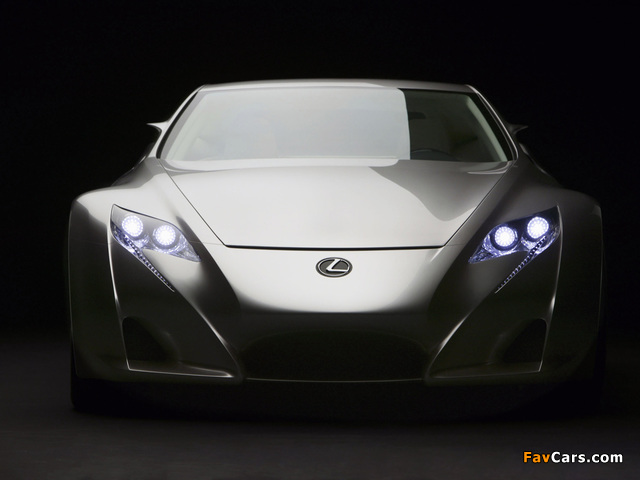 Lexus LF-A Sports Car Concept 2007 images (640 x 480)