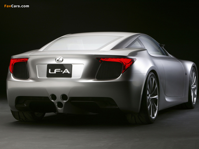 Lexus LF-A Sports Car Concept 2007 photos (800 x 600)