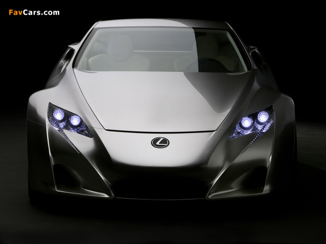 Lexus LF-A Sports Car Concept 2007 pictures (640 x 480)