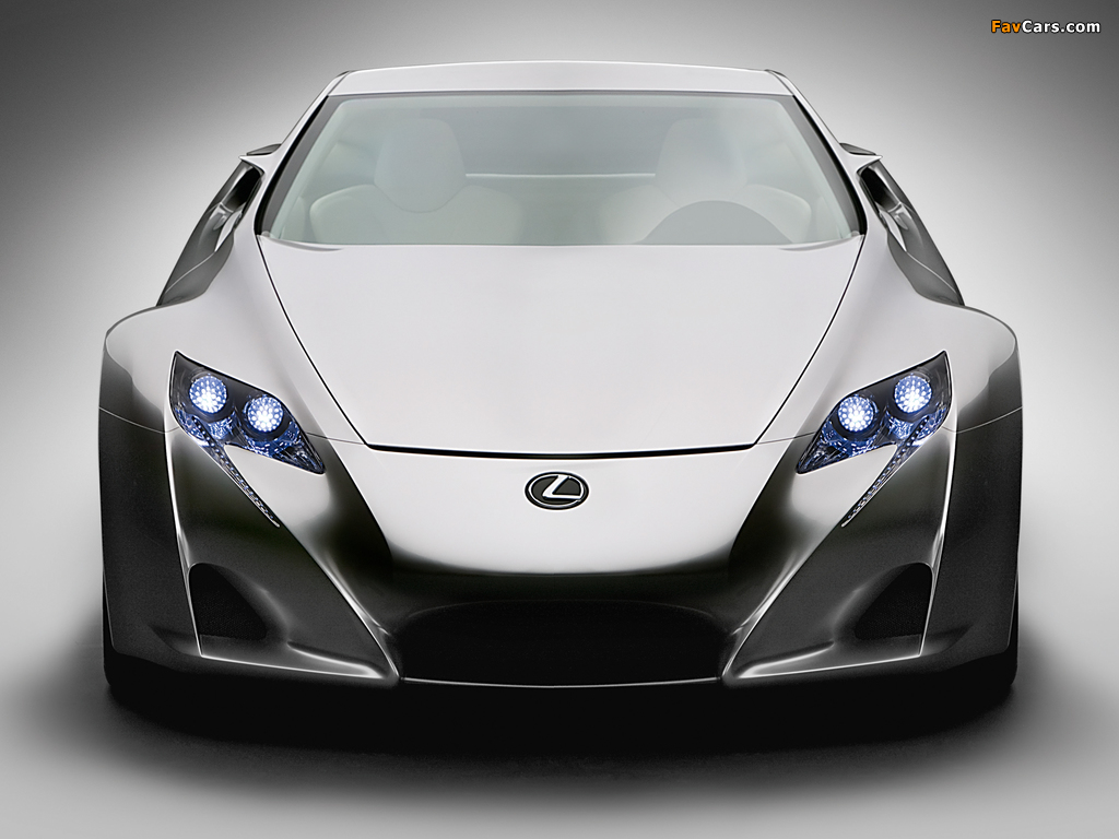Photos of Lexus LF-A Sports Car Concept 2007 (1024 x 768)