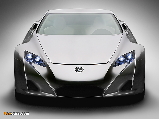 Photos of Lexus LF-A Sports Car Concept 2007 (640 x 480)