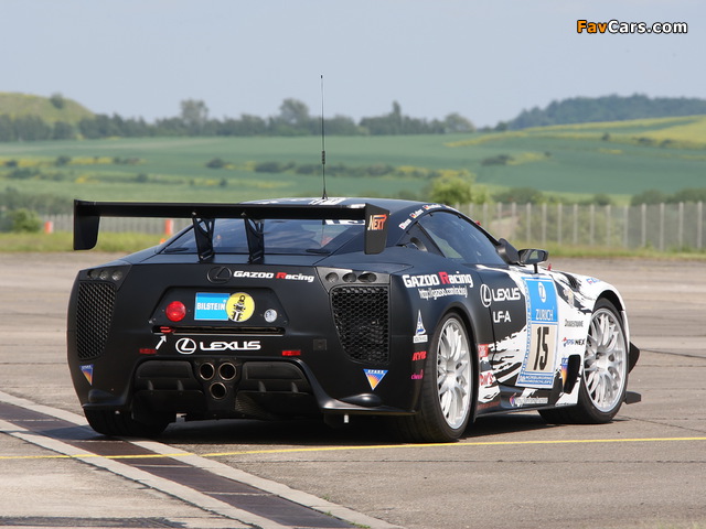 Photos of GAZOO Racing Lexus LF-A 24-hour Nürburgring 2009–12 (640 x 480)