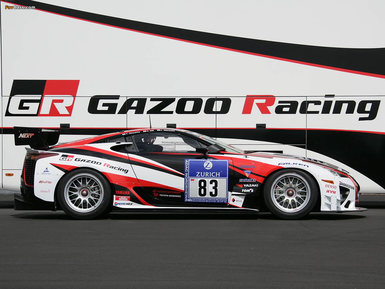 Photos of GAZOO Racing Lexus LF-A 24-hour Nürburgring 2009–12 (1280 x 960)