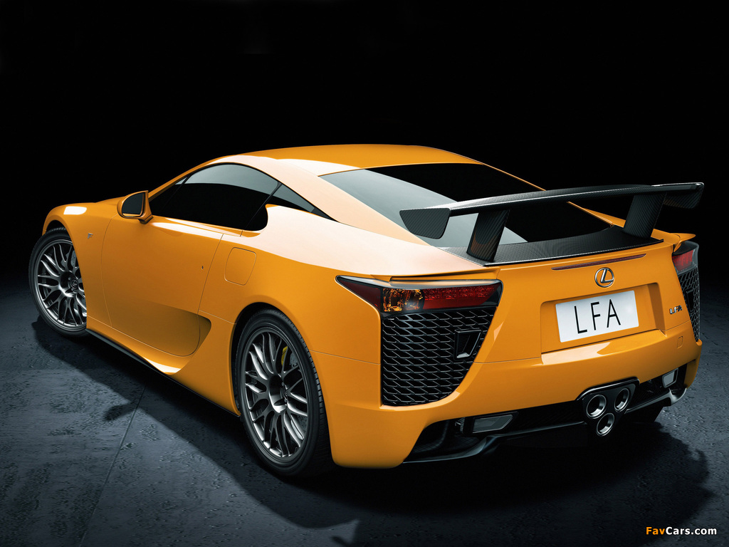 Photos of Lexus LFA Nürburgring Performance Package 2010–12 (1024 x 768)