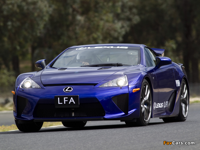 Photos of Lexus LFA AU-spec 2011–12 (640 x 480)