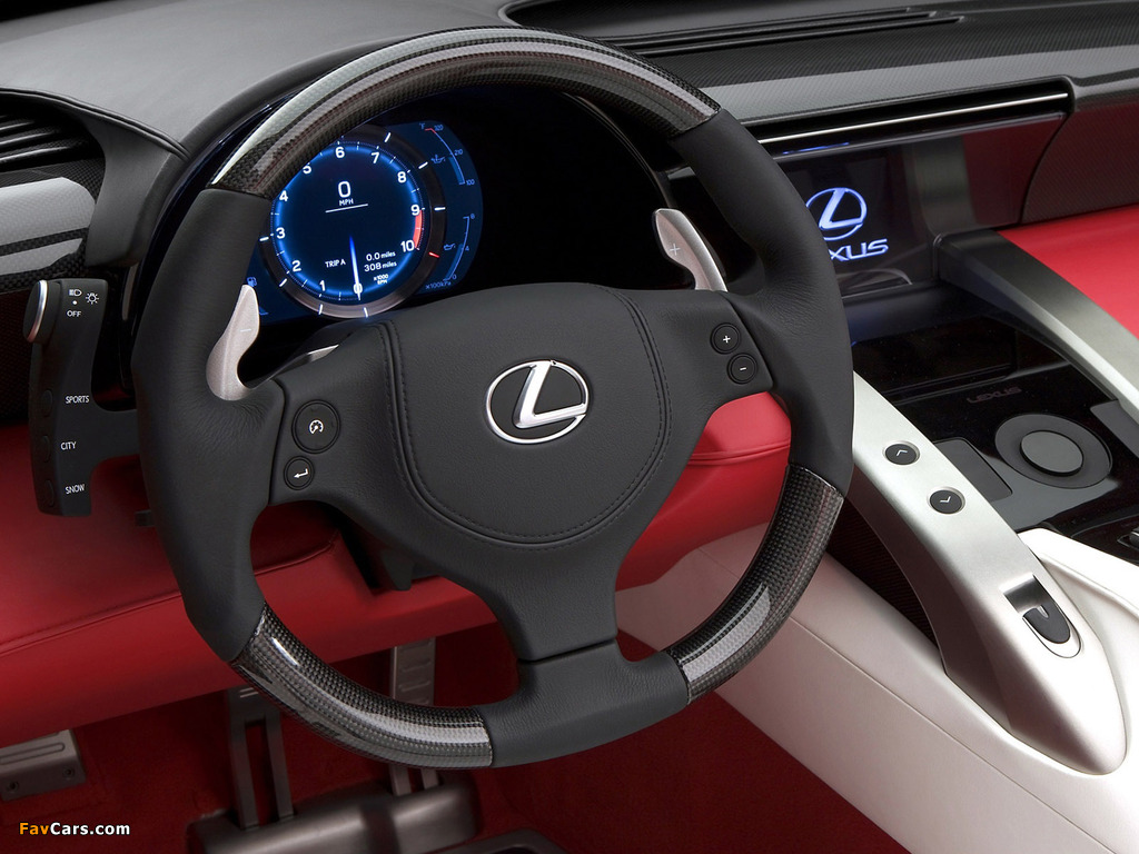 Pictures of Lexus LF-A Roadster Concept 2008 (1024 x 768)