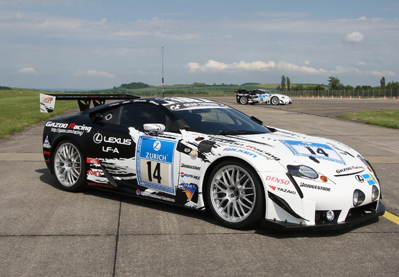Pictures of GAZOO Racing Lexus LF-A 24-hour Nürburgring 2009–12