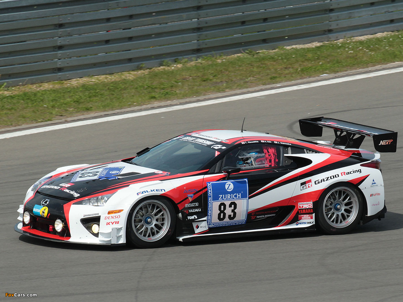 Pictures of GAZOO Racing Lexus LF-A 24-hour Nürburgring 2009–12 (1280 x 960)