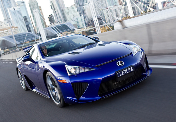 Pictures of Lexus LFA AU-spec 2011–12