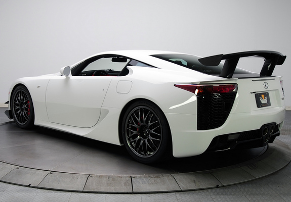 Lexus LFA Nürburgring Performance Package US-spec 2010–12 wallpapers