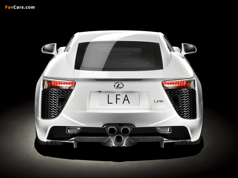 Lexus LFA 2010–12 wallpapers (800 x 600)