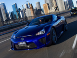 Lexus LFA AU-spec 2011–12 wallpapers