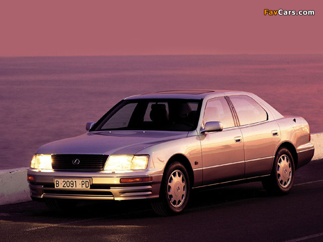 Images of Lexus LS 400 (UCF20) 1995–97 (640 x 480)